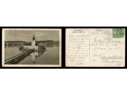 Salzkammergut. Gmunden. Zámek Ort.