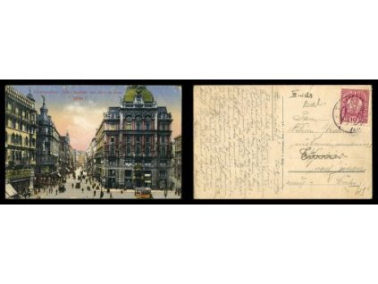 Vídeň. Kärntnerstraße. Palais Equitable.