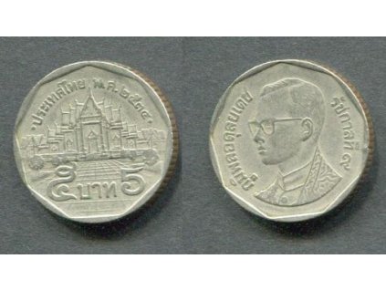 THAJSKO. 5 baht 2518. Y-219