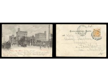 WIEN. Nordbahnof. 1901.