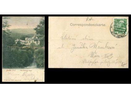 Baden. Vila Erzherzog Eugen.