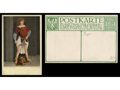Antonio Pollajuolo. David als Sieger.