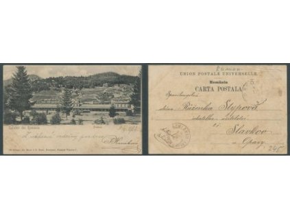 RUMUNSKO. Predeal. 1902.