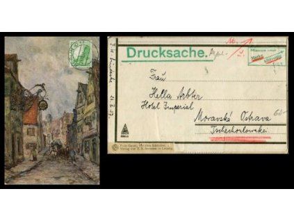 Fritz Geyer : Ein altes Städtchen.