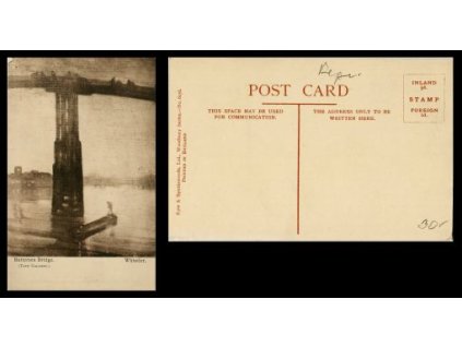 Whistler. Battersea Bridge.