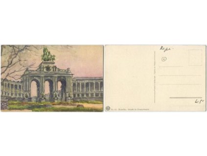 Arcade du Cinquantenaire.