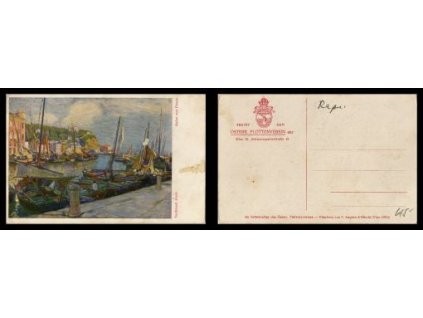 Ferdinand Kruis. Hafen von Pirano.
