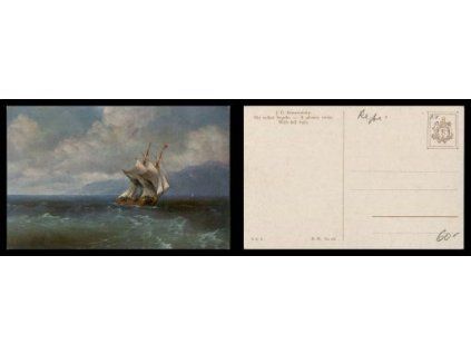 J. C. Aiwasowsky : Mit vollen Segeln. -  A pleines voiles. With full Sails.