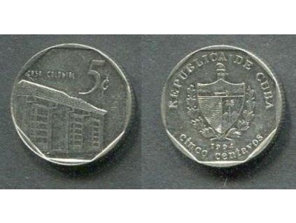 KUBA. 5 centavos 1994. KM-575.1