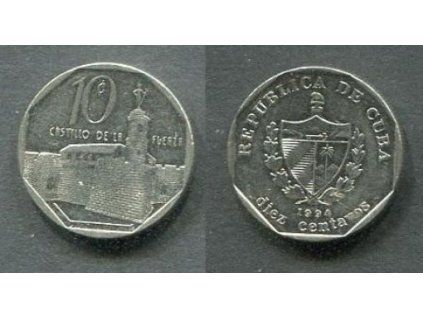 KUBA. 10 centavos 1994. KM-576.1