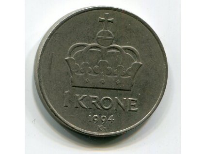 NORSKO. 1 krone 1994.