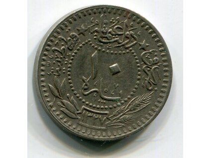 TURECKO. 10 para 1327/8.