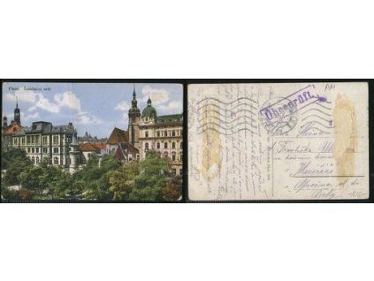 PLZEŇ. Šafařikovy sady. 1915.