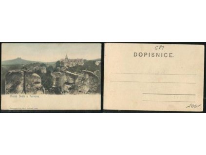 HRUBÁ SKÁLA. U Turnova. 1903.