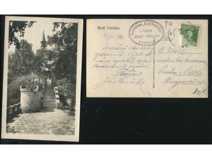 VALDŠTÝN. Hrad. 1932.