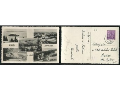 VSETÍN. JAVORNÍKY. V zimě. 1942.