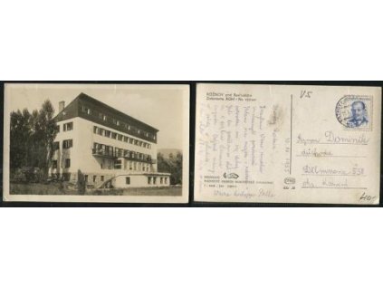 ROŽNOV POD RADHOŠTĚM. Zotavovna Na Výsluní. 1955.