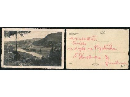 BYSTŘIČKA. KLein Bistritz. 1945.