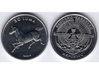 NÁHORNÍ KARABACH. 50 luma 2004. Kůň.