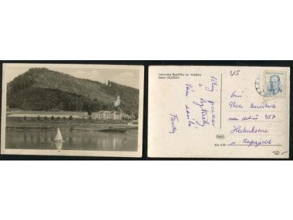 BYSTŘIČKA. Na Valašsku. Hotel Klenov. 1957.