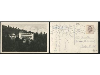 ROŽNOV POD RADHOŠTĚM. Masarykova ozdravovna. 1949.