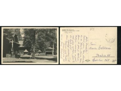 ROŽNOV POD RADHOŠTĚM. ROSENAU. Valašské museum v přírodě. 1943.