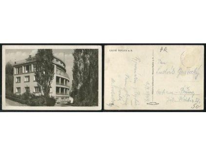 TEPLICE NAD BEČVOU. Lázně. 1949.