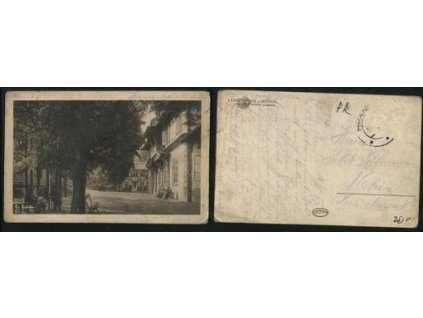 TEPLICE NAD BEČVOU. Alkalicko-železité prameny.1927.