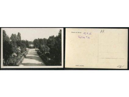 HRANICE NA MORAVĚ. 1934.
