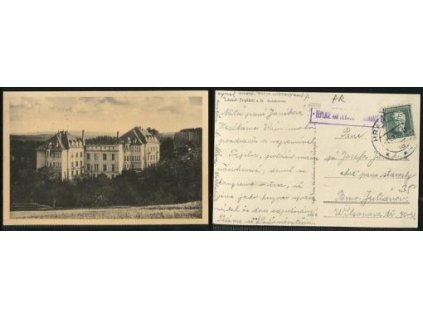 TEPLICE NAD BEČVOU. Lázně.  Sanatorium.