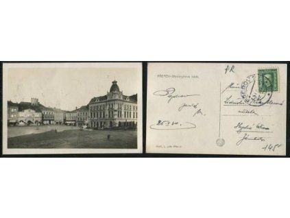 PŘEROV. Masarykovo nám. 1930.