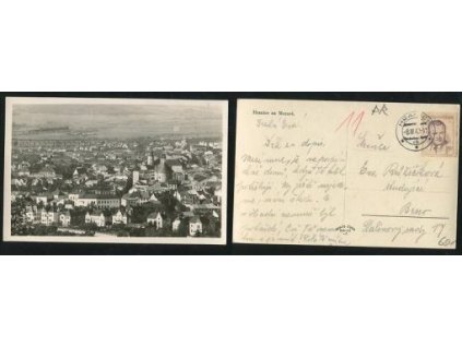 HRANICE NA MORAVĚ. 1949.