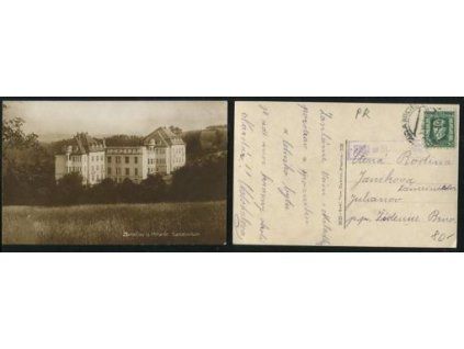 ZBRAŠOV. U Hranic. Sanatorium.