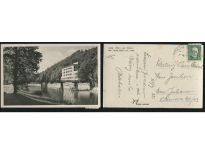 TEPLICE NAD BEČVOU. Lázně. 1932.