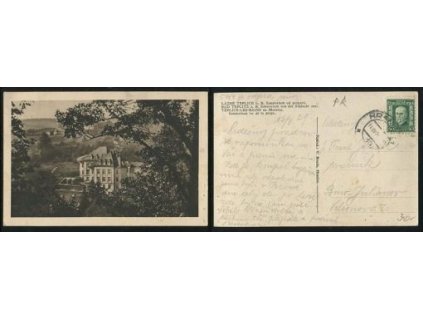 TEPLICE NAD BEČVOU. Sanatorium od propasti. 1929.