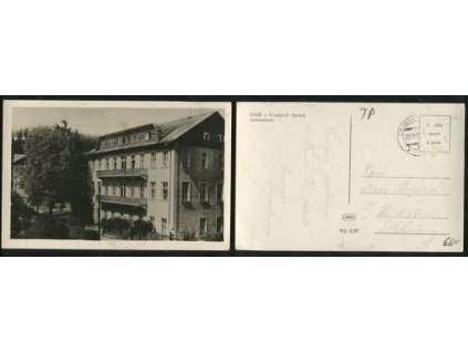 DUBÍ v Krušných horách. Sanatorium.