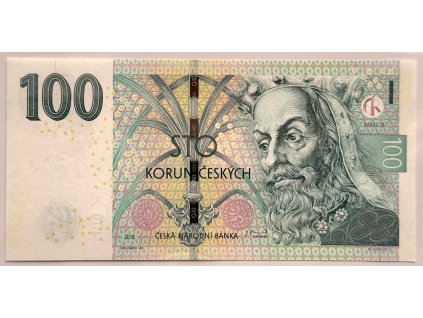 ČESKO. 100 korun 2018. Série Y 10. Hej. CZ 31.