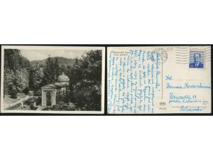 MARIÁNSKÉ LÁZNĚ. Lesní pramen. 1953.