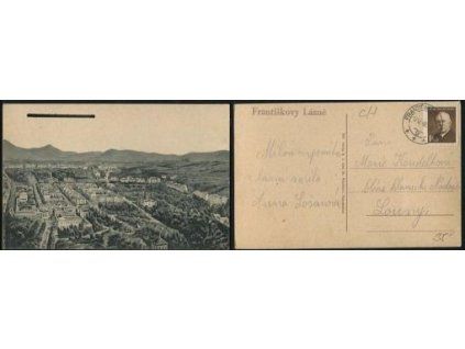 FRANTIŠKOVY LÁZNĚ. 1948.
