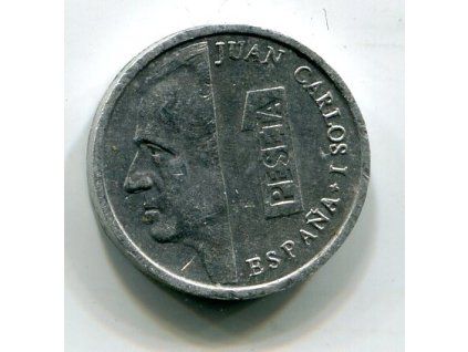 ŠPANĚLSKO. 1 peseta 1997.