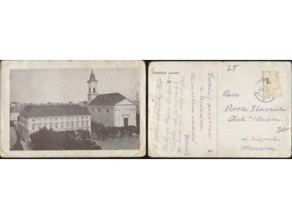 TEREZÍN. Náměstí.