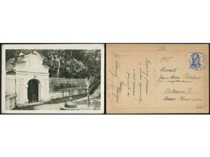 SÁZAVA NAD SÁZAVOU. 1936.