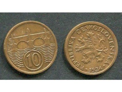 ČESKOSLOVENSKO. 10 haléřů 1934.