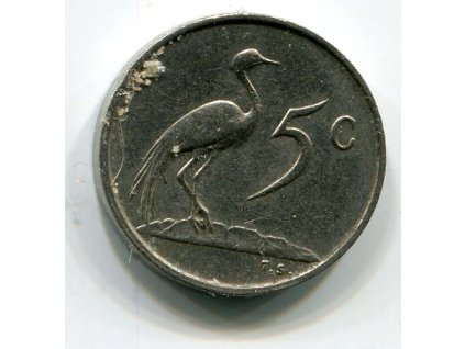 JIHOAFRICKÁ REPUBLIKA. 5 cents 1975. KM-84