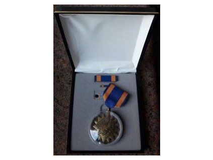 USA. Letecká medaile. Decoration Set Air Medal.