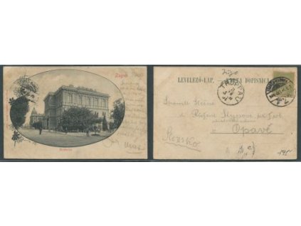 ZAGREB. Akademija. 1901.