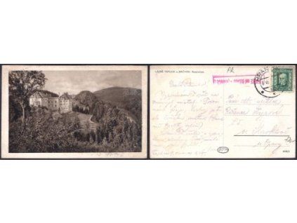 Teplice nad Bečvou. Sanatorium. 1927.