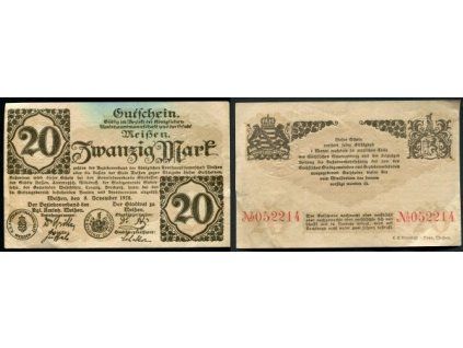 MEISSEN. 20 Mark 1918.