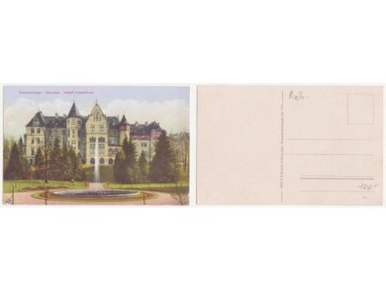 Gmunden. Salzkammergut. Schloss Cumberland.