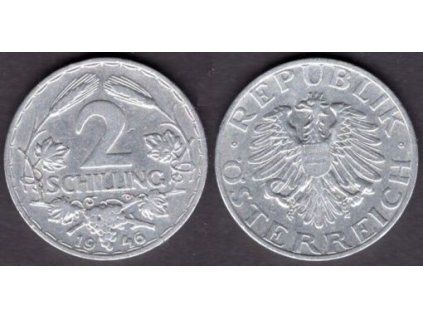 RAKOUSKO. 2 Schilling 1946.